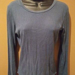 LS1 Abercrombie Blue 100% Cotton T Shirt Size Medium
